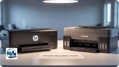 مقایسه پرینتر hp و canon
