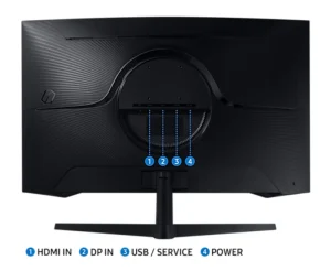 مانیتورسامسونگ مدل LS27CG552 سایز 27 اینچ